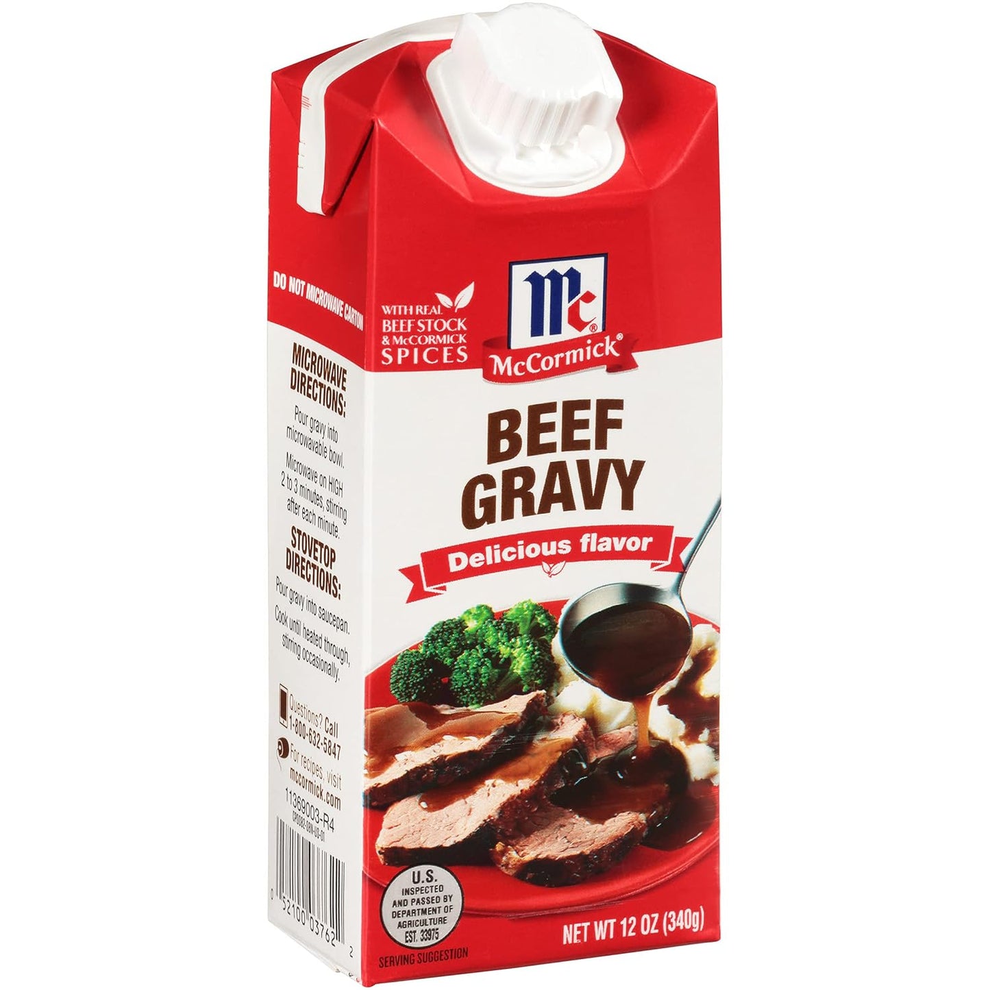 McCormick Beef Gravy - Flavorful Gluten-Free Gravy Pack