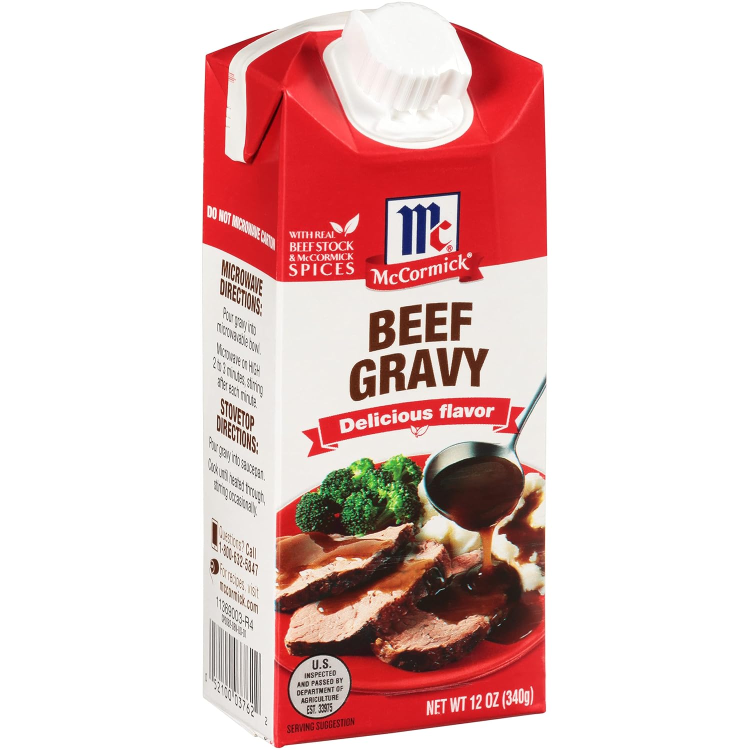 McCormick Beef Gravy - Flavorful Gluten-Free Gravy Pack