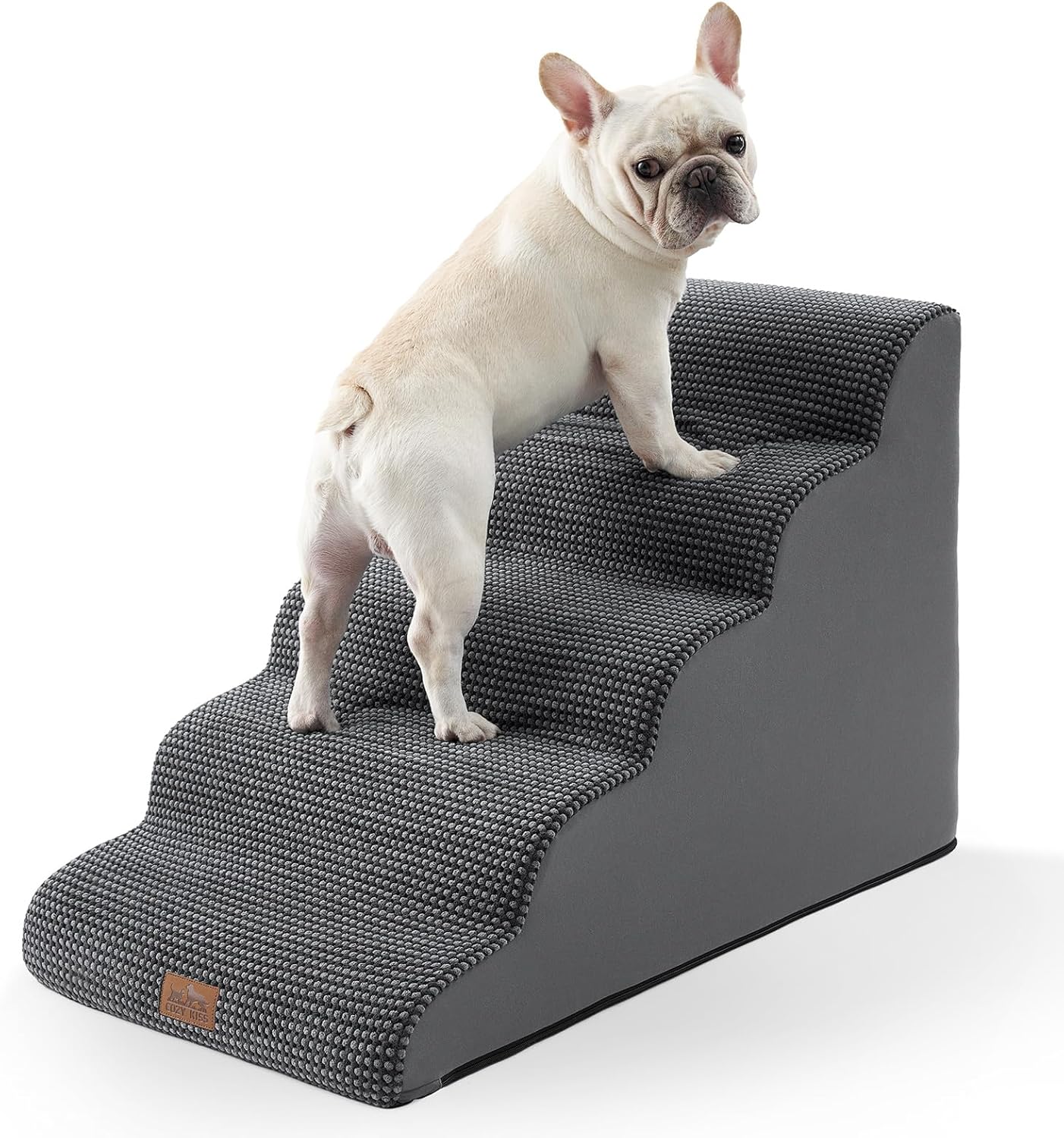 Extra Wide Dog Stairs for Small Medium Dogs and Cats