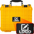 Protective Camera Hard Case with Custom Logo Plate - Waterproof