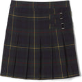 French Toast Girls Plaid Adjustable Waist Pleated-Front Two-tab