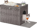 Feandrea Cat Litter Box Enclosure for Stylish Pet Spaces