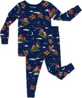 Little Sleepies Two-Piece Pajama Set for Cozy Christmas Fun