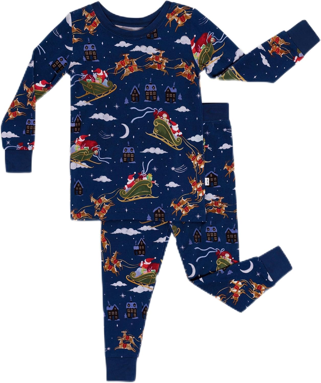 Little Sleepies Two-Piece Pajama Set for Cozy Christmas Fun