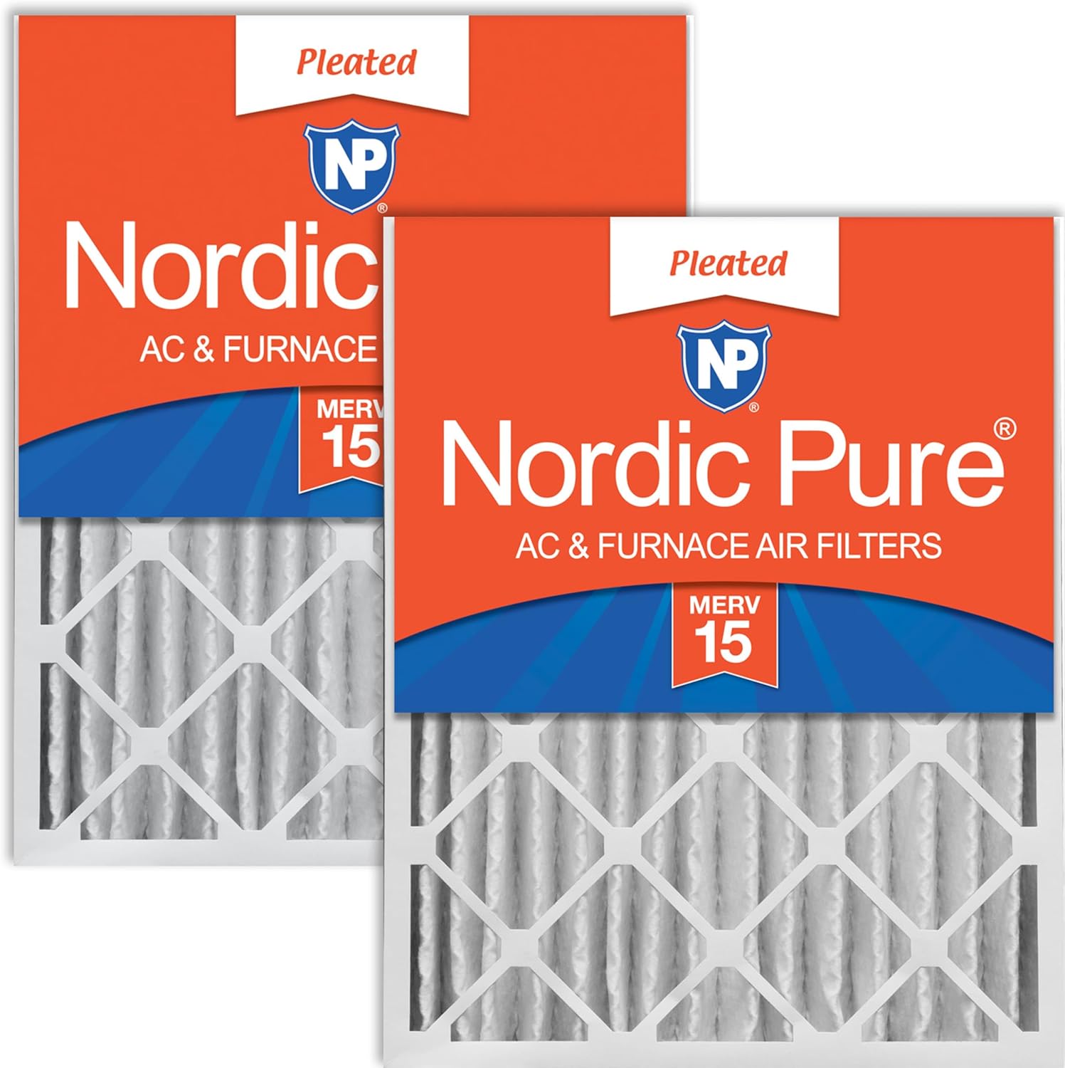 20x24x4 Pleated MERV 15 Air Filters for High Efficiency