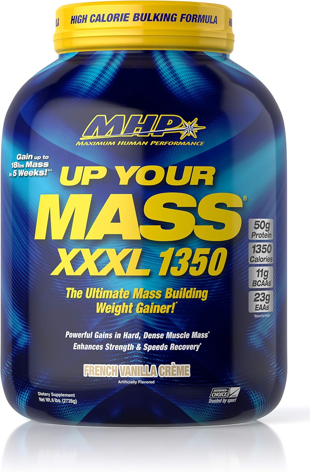 MHP UYM XXXL 1350 Mass Building Weight Gainer for Muscle Gains