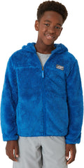 Eddie Bauer Kids Ultra Soft Full Zip Sherpa Fleece Hoodie