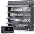 iLiving 16in Wall Mounted Shutter Exhaust Fan - Powerful 1736 CFM