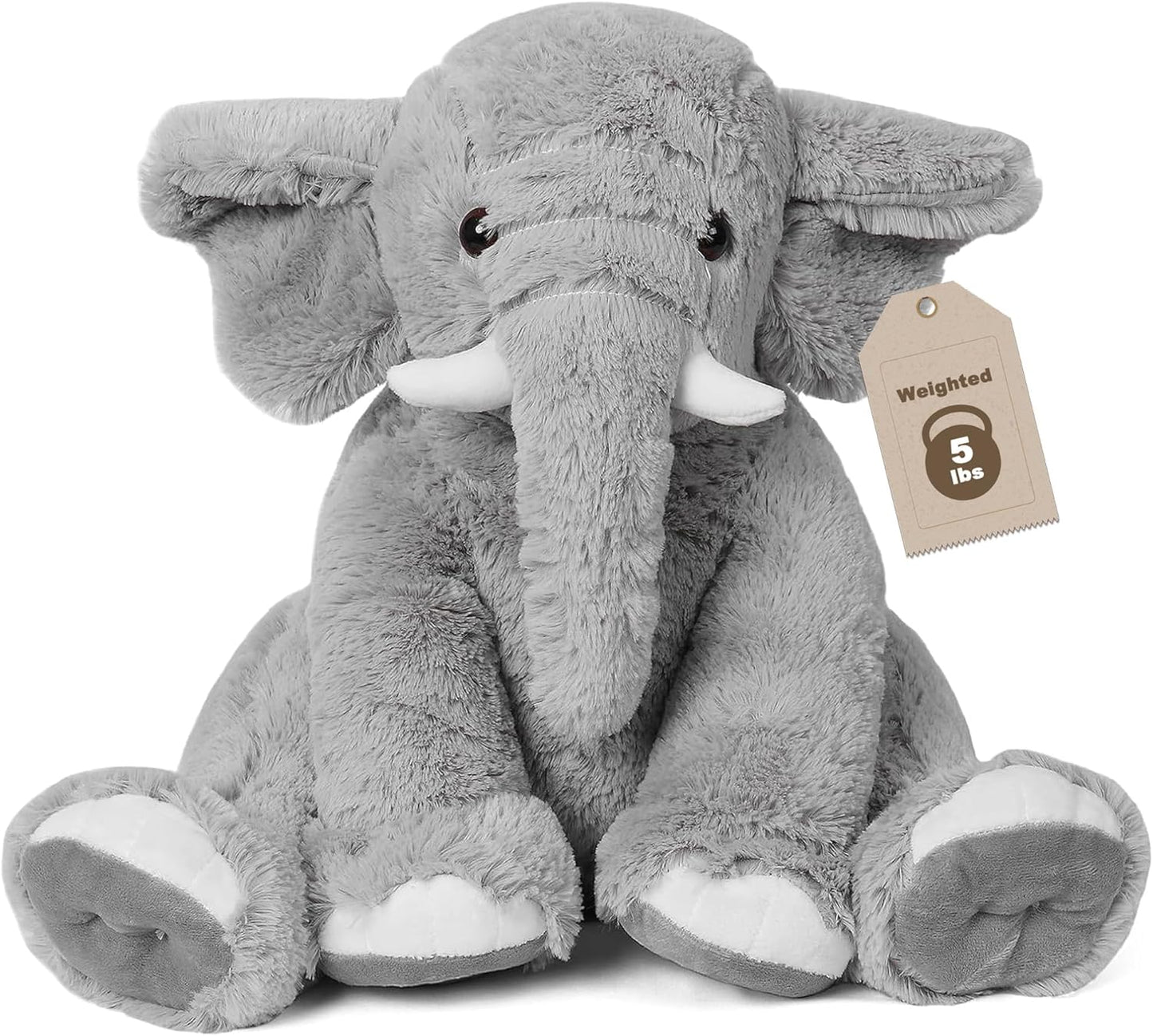 Elephant Weighted Stuffed Animals for Cozy Cuddles and Comfort