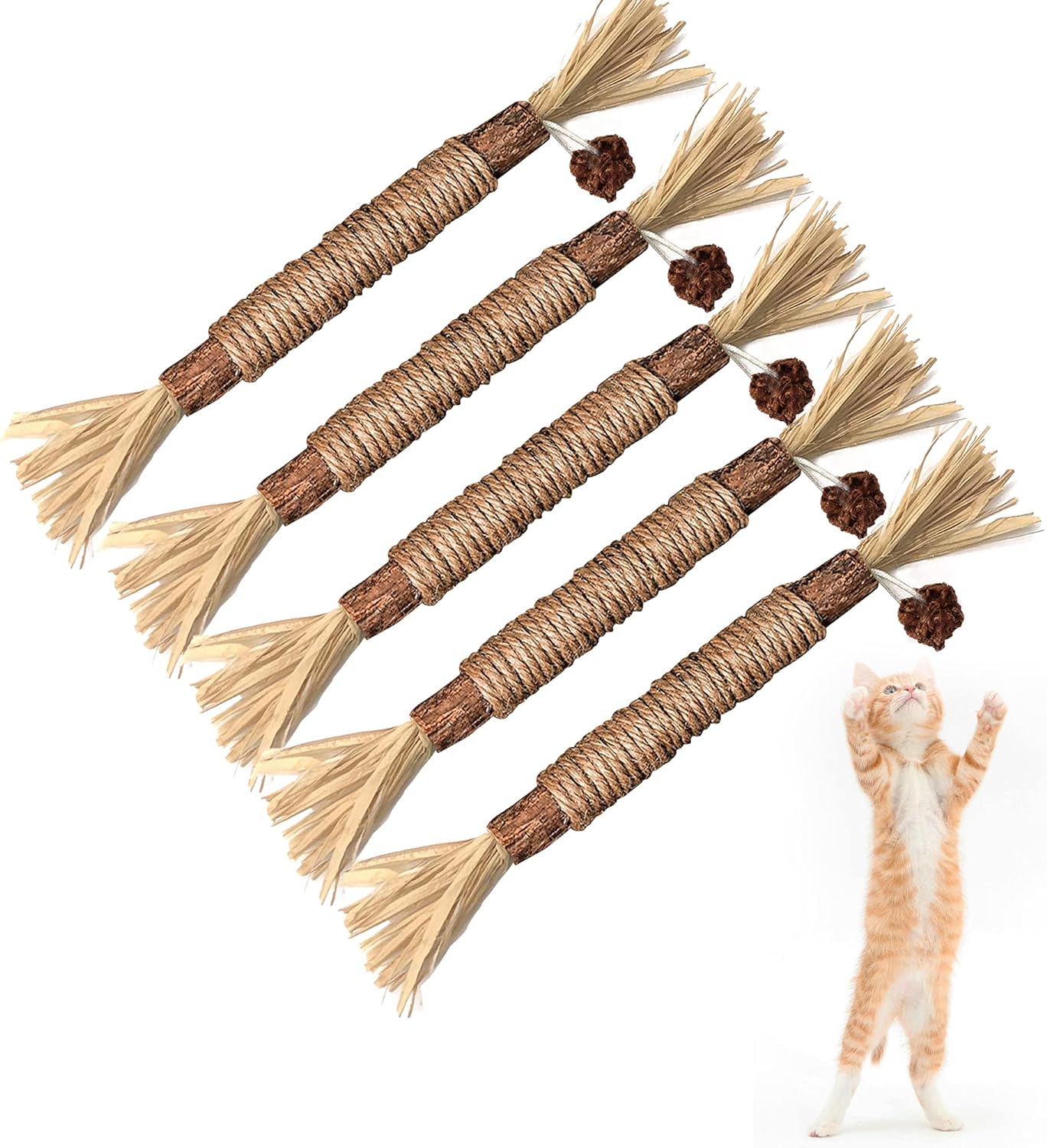 Interactive Cat Chew Toys by BAWAN