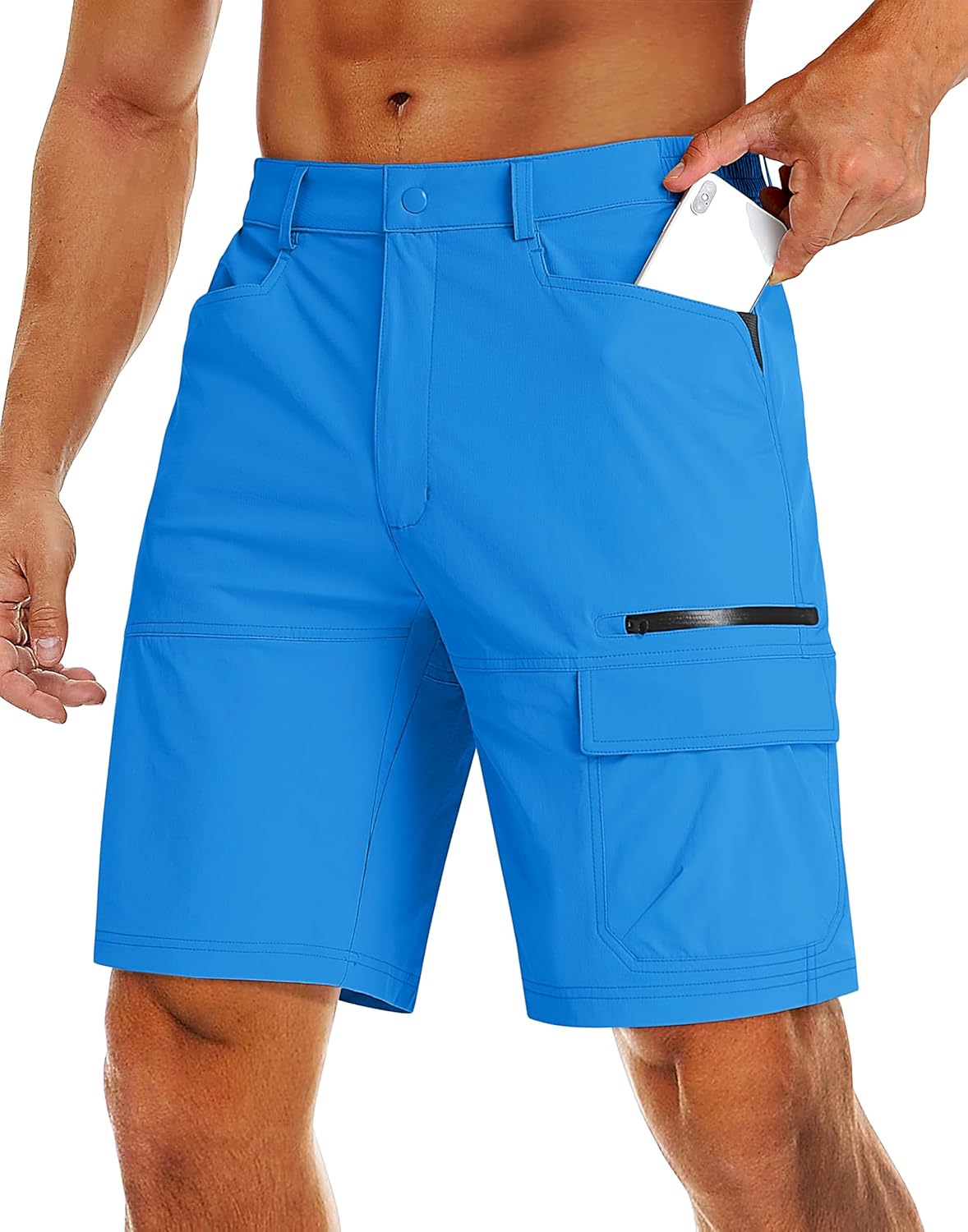 MAGCOMSEN Men's Hiking Cargo Shorts for Outdoor Adventures