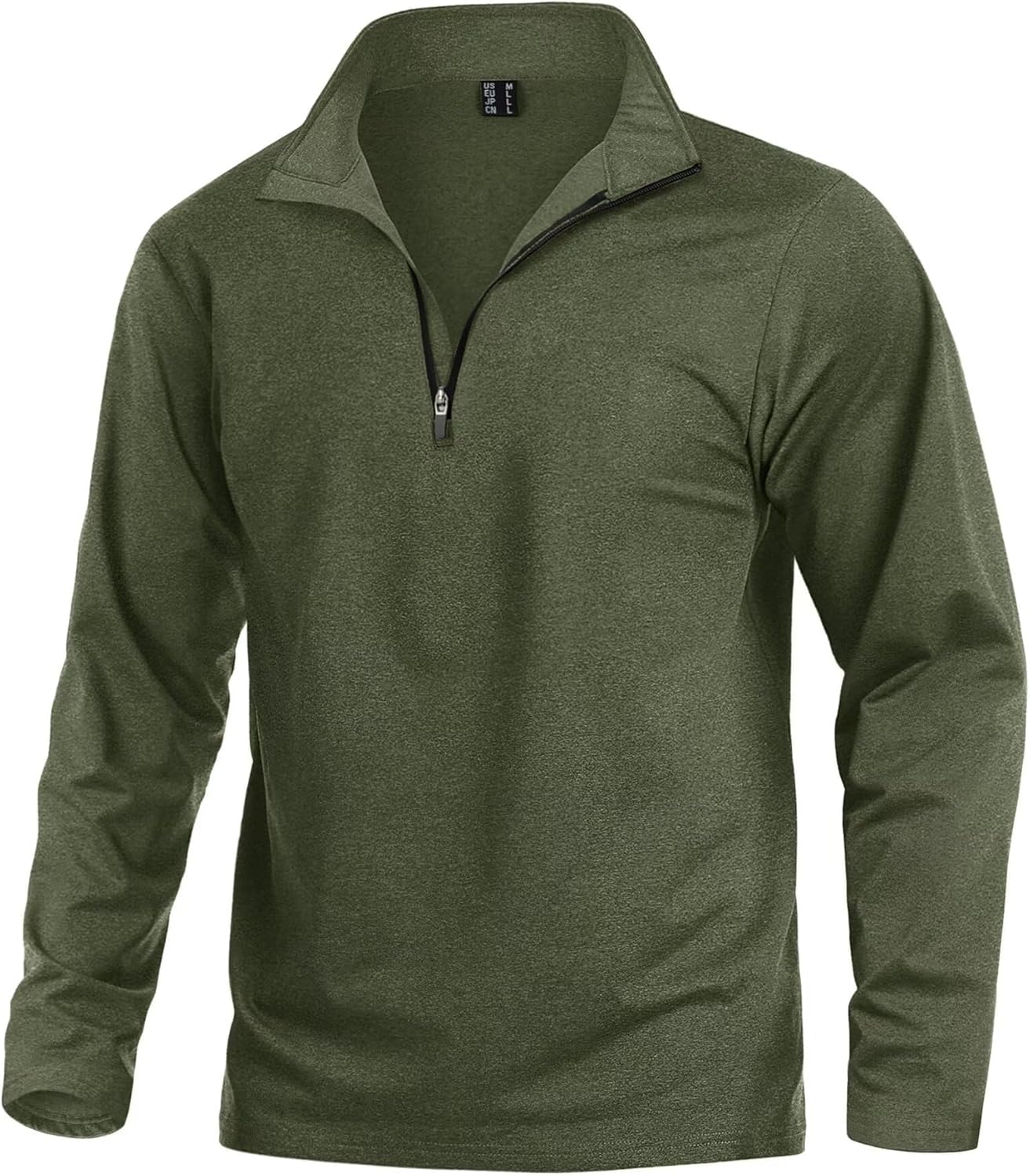 KEFITEVD Men's 1/4 Zip Fleece-Lined Pullover - Stay Warm & Active!