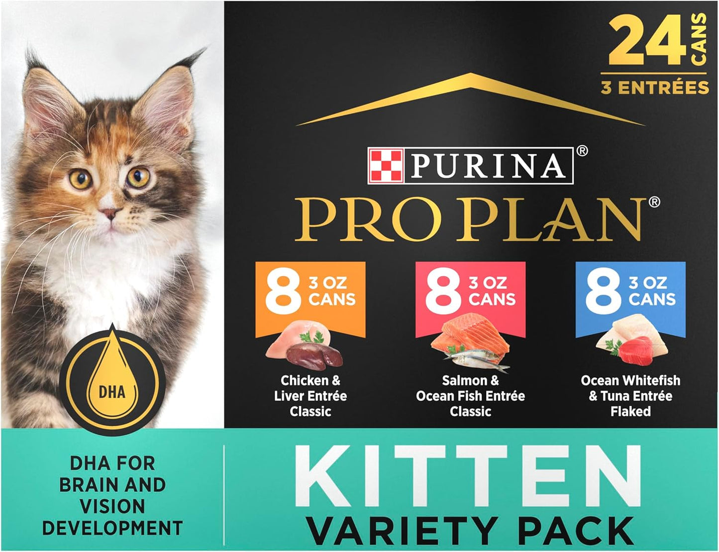 Purina Pro Plan High Protein Wet Kitten Food Variety Pack Review