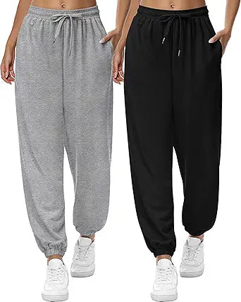 Riyiper Womens High Waisted Jogger Pants with Pockets Review
