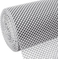 Cabinet Liner 24 in x 20 ft Gray - Non-Slip Drawer & Shelf Pad