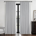 Light Grey Blackout Curtains 102 in Length 2 Panels Set - Room