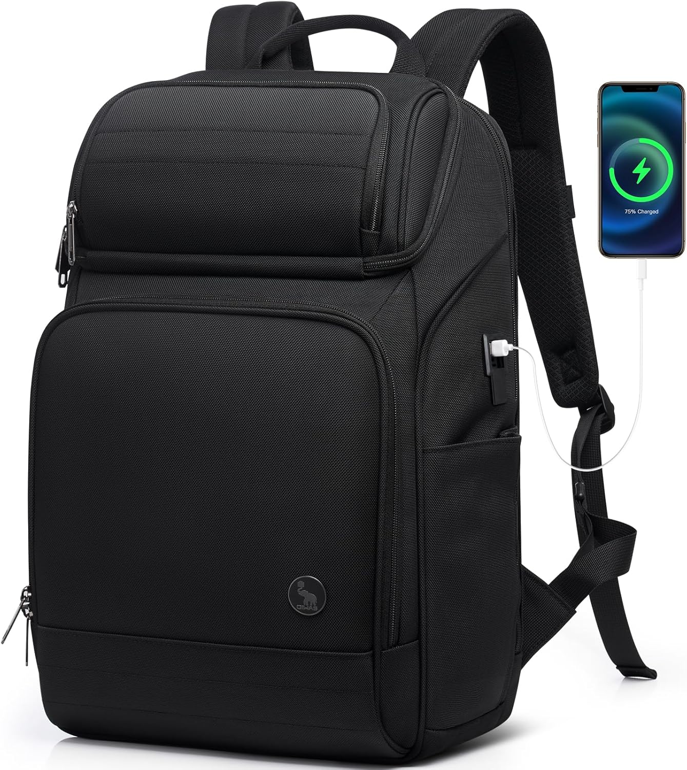 OIWAS Laptop Backpack for Men Women - 15.6 Inch Travel Pack
