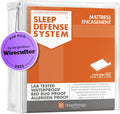 Mattress Encasement for California King - Hypoallergenic & Waterproof