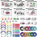 Baderke 72 Pcs Soccer Accessories Gifts Set - Team Party Favor Pack