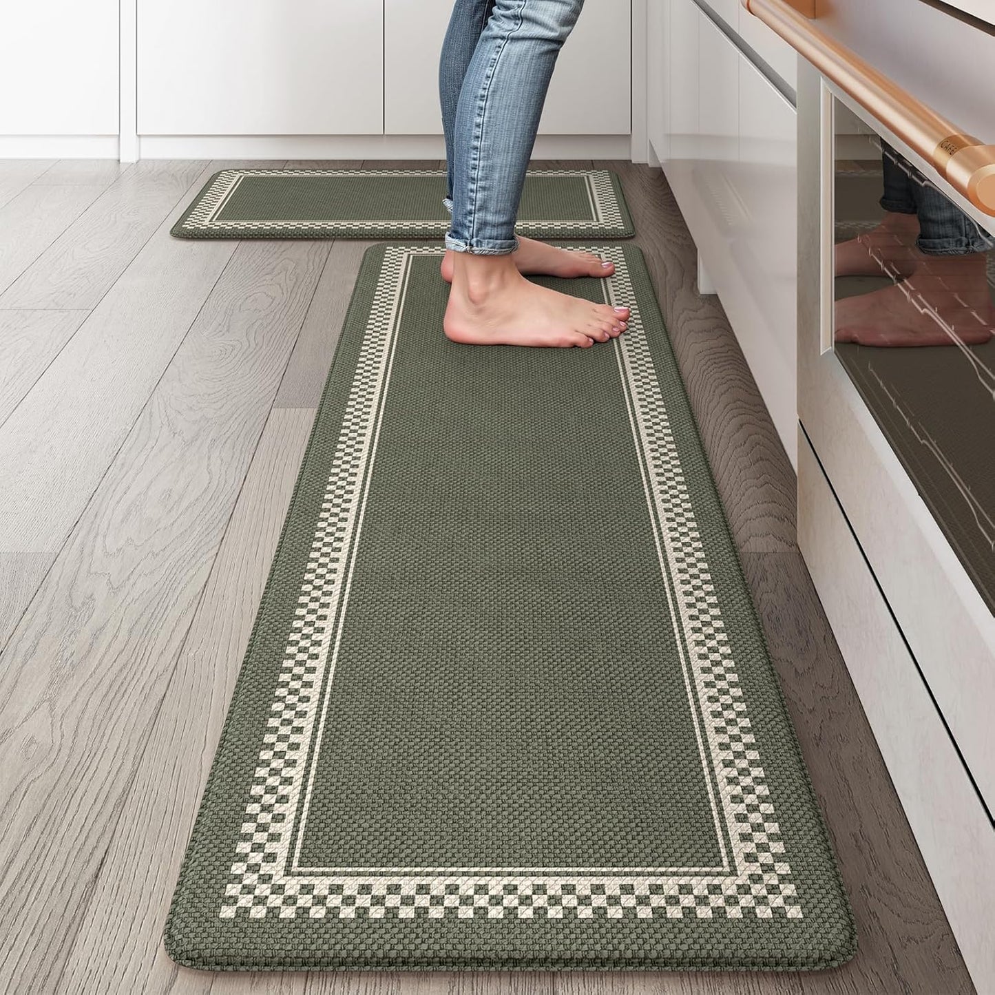 Cushioned Anti Fatigue Kitchen Floor Mats for Comfort & Safety