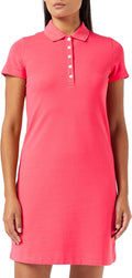 Nautica Women's Easy Classic Short Sleeve Cotton Polo Dress - Navy