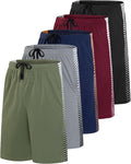 Real Essentials Boys Mesh Basketball Shorts 5 Pack - Quick Dry Comfort