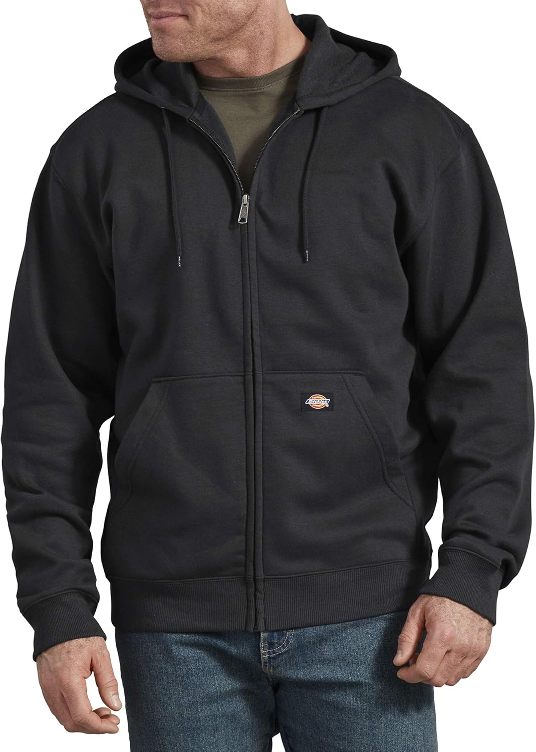 Dickies Men's Full Zip Fleece Hoodie for Ultimate Comfort