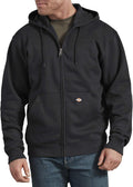 Dickies Men's Full Zip Fleece Hoodie - Warm, Practical Midweight Layer