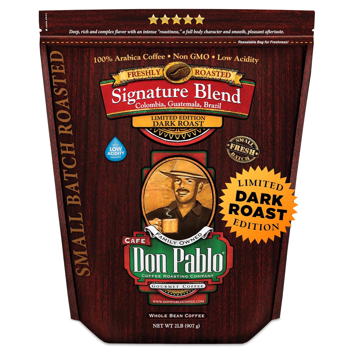 Don Pablo Signature Blend Dark Roast Coffee - 100% Arabica