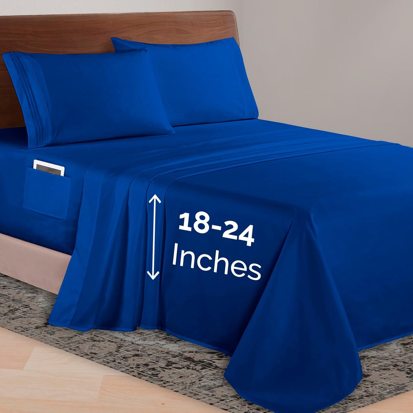 Elegant Comfort Luxurious 1500 Premium Microfiber Sheet Set
