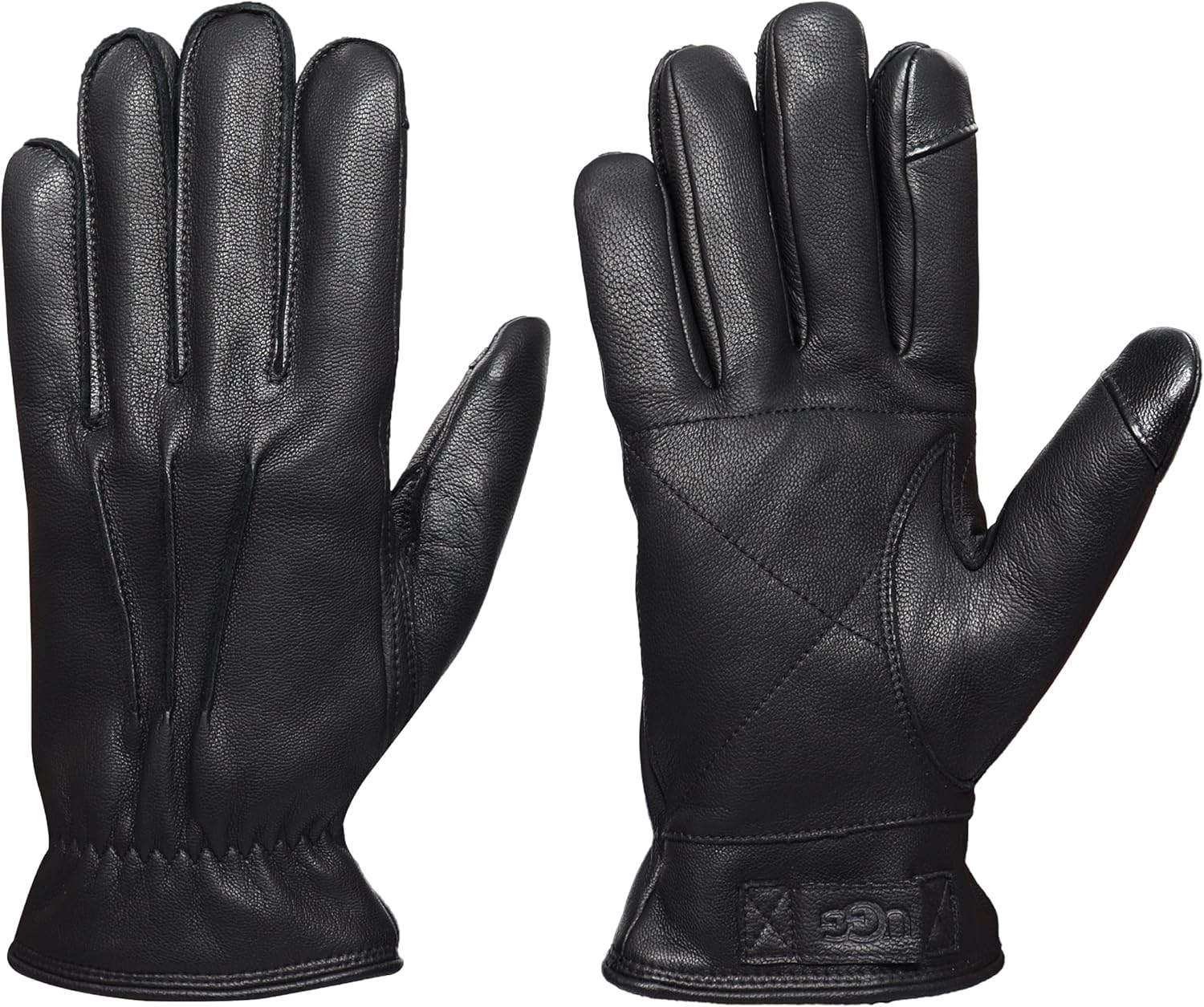UGG Men's 3 Point Leather Gloves - Luxe Warmth
