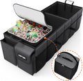Car Trunk Organizer with Removable Cooler - Large Foldable