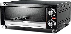 PYY Electric Pizza Oven for Indoor Use - Perfect Pizza Maker