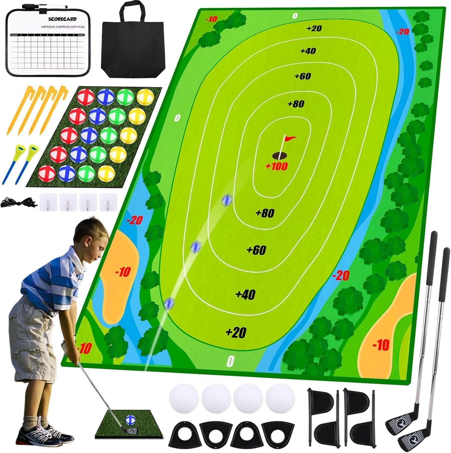 Ultimate Indoor/Outdoor Golf Chipping Game