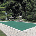 Pool Safety Cover Fits 14x26ft Rectangle Inground - Green Mesh