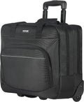 Rolling laptop bag Wheeled Briefcase for 15.6 in - Travel Ready
