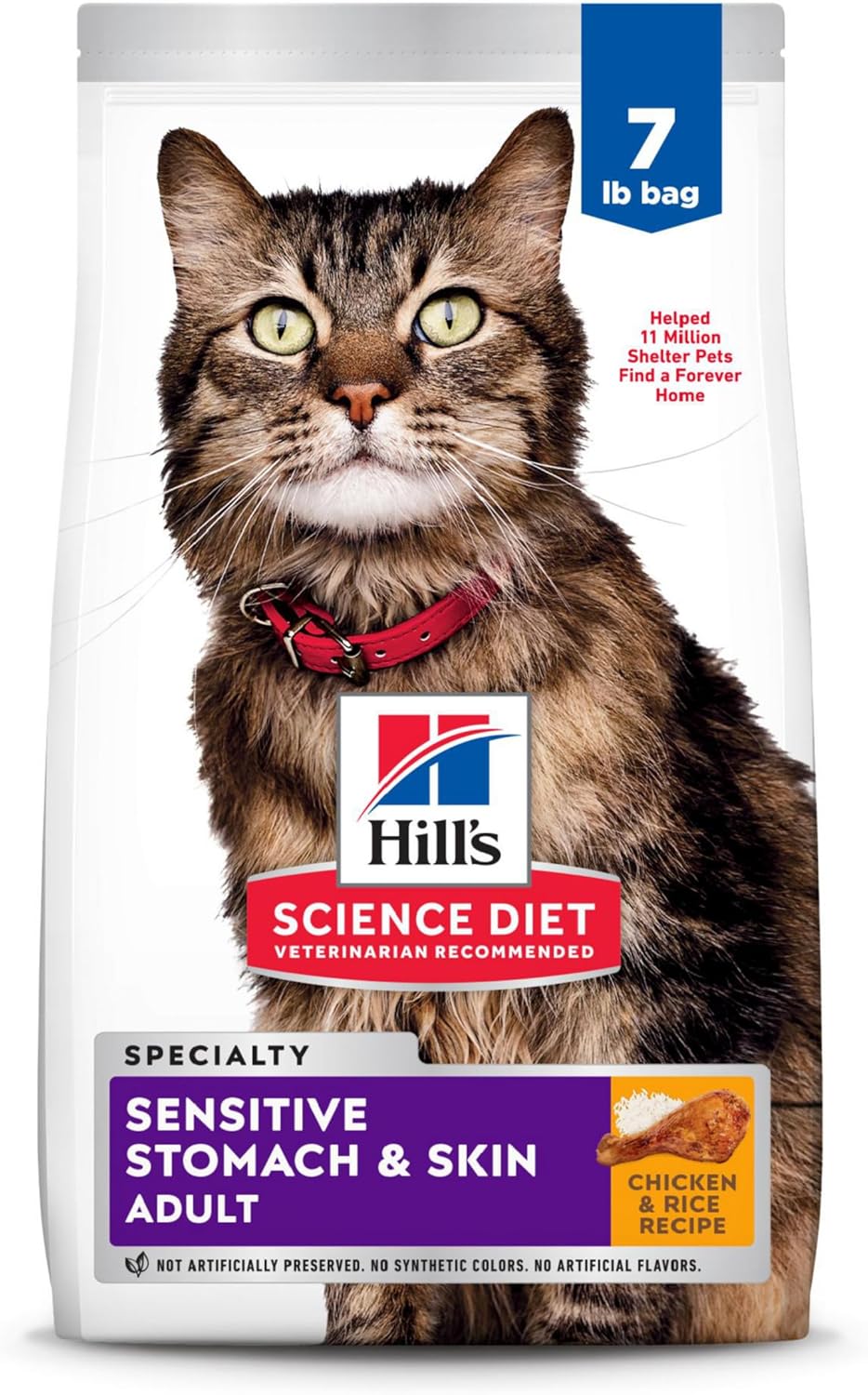 Hill's Science Diet Sensitive Stomach & Skin Dry Cat Food Review