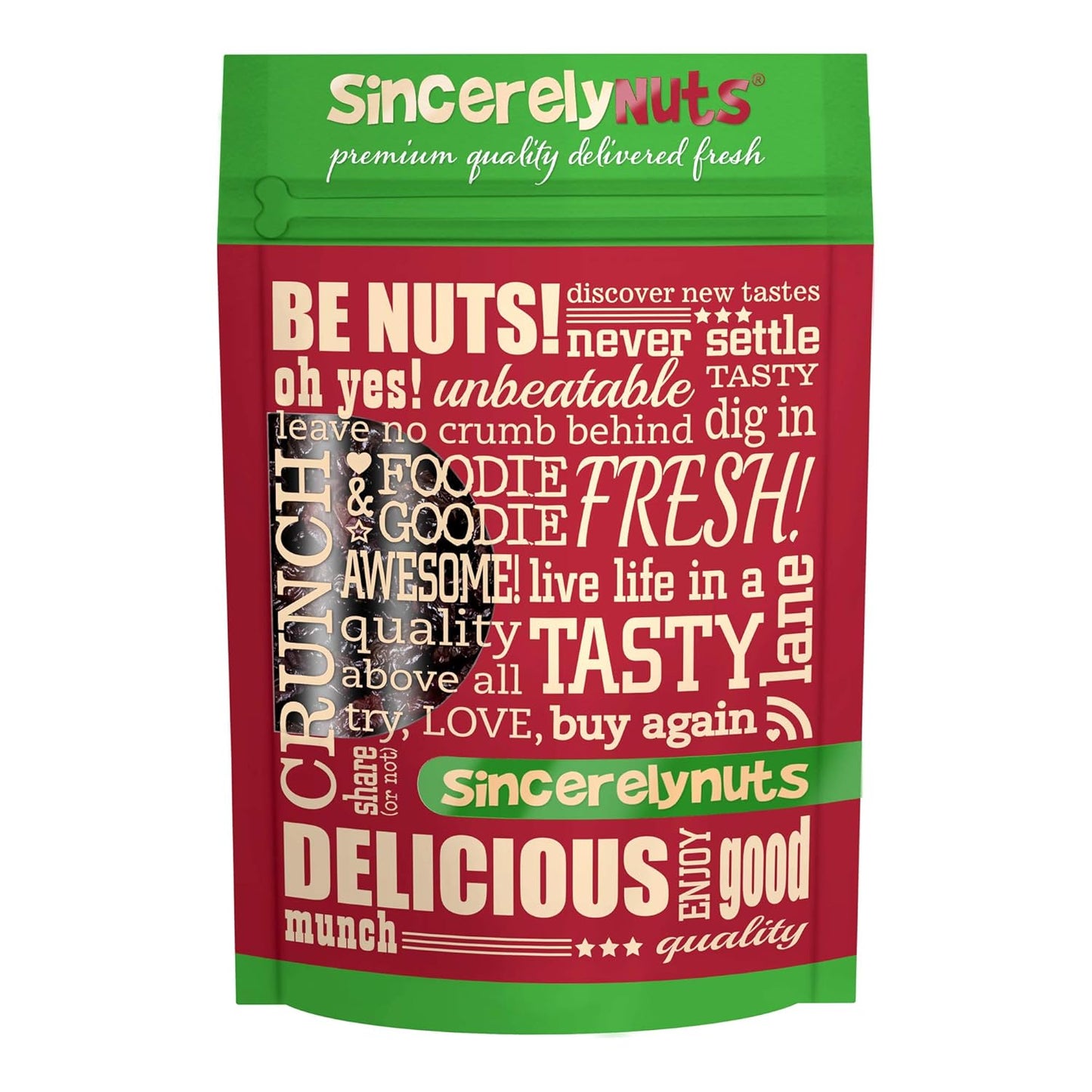 Sincerely Nuts Dried Tart Cherries - Vegan, Gluten-Free Snack