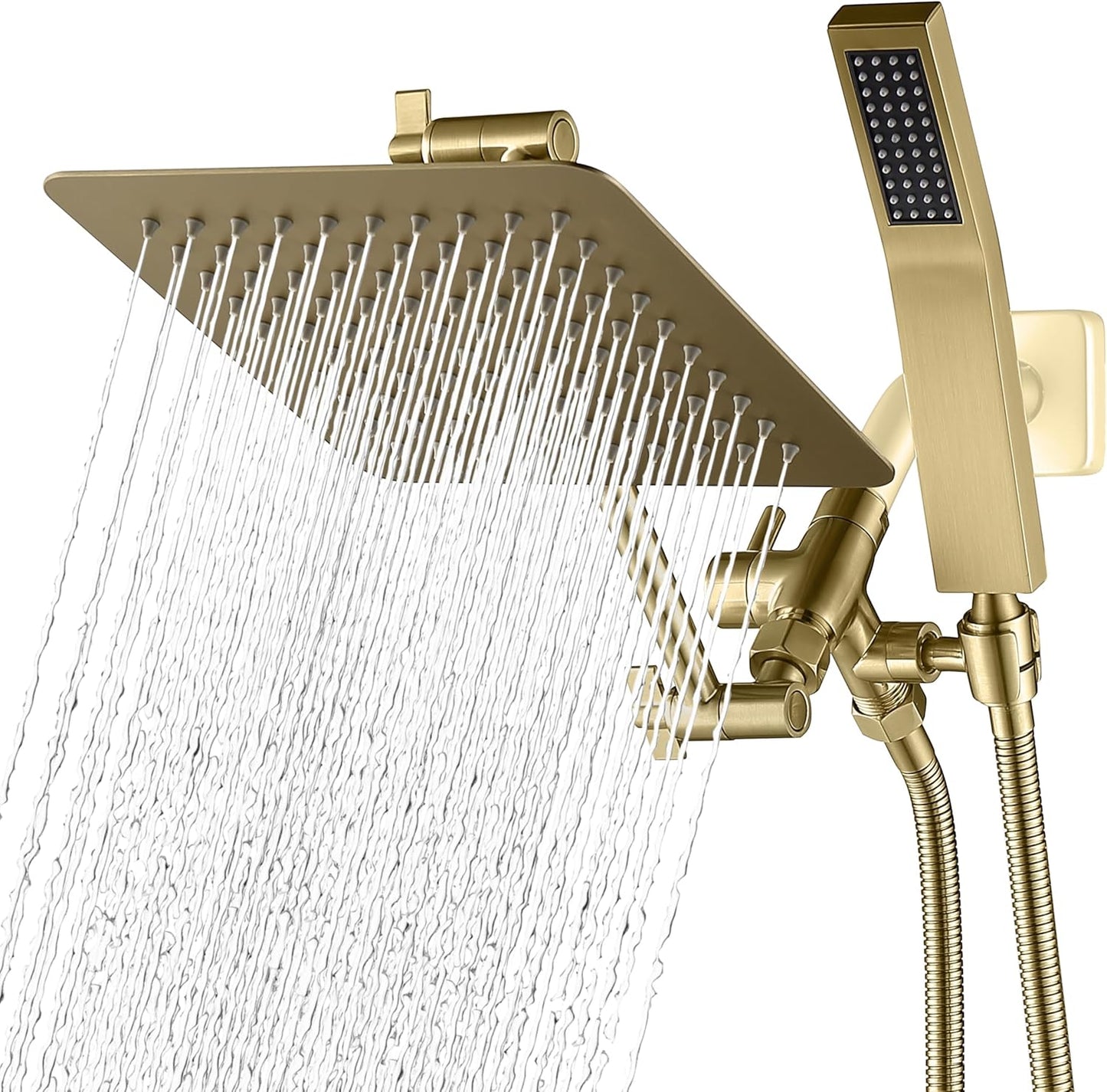 G-Promise All Metal 8-Inch Dual Square Shower Head Combo Review