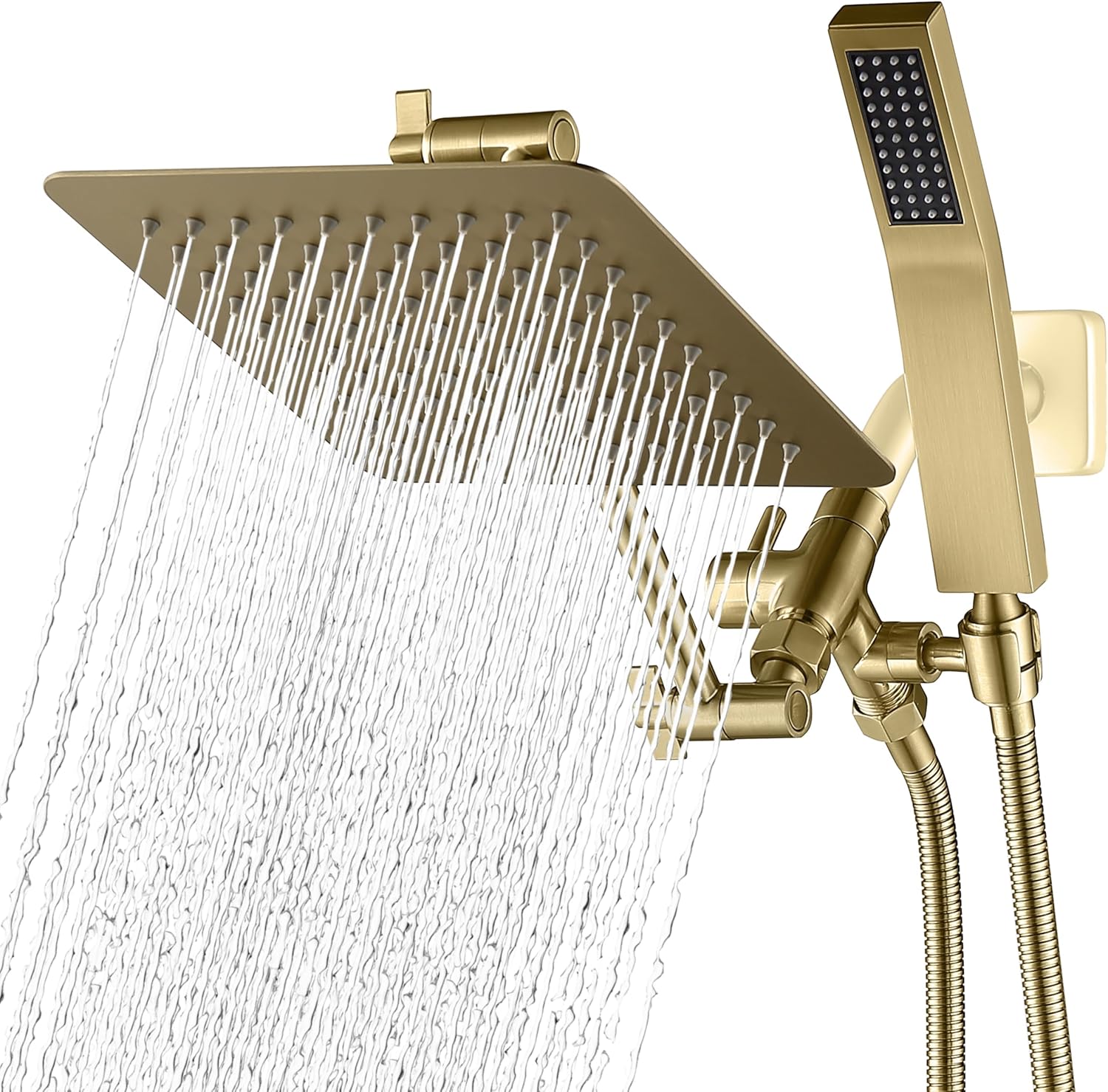 G-Promise All Metal 8-Inch Dual Square Shower Head Combo Review