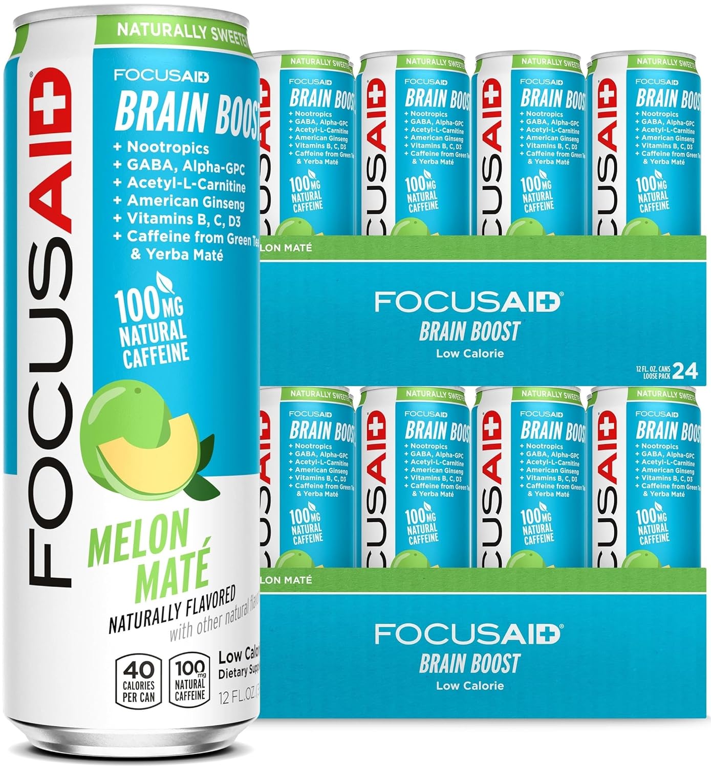 FOCUSAID Energy Blend for Brain Fuel with Natural Caffeine