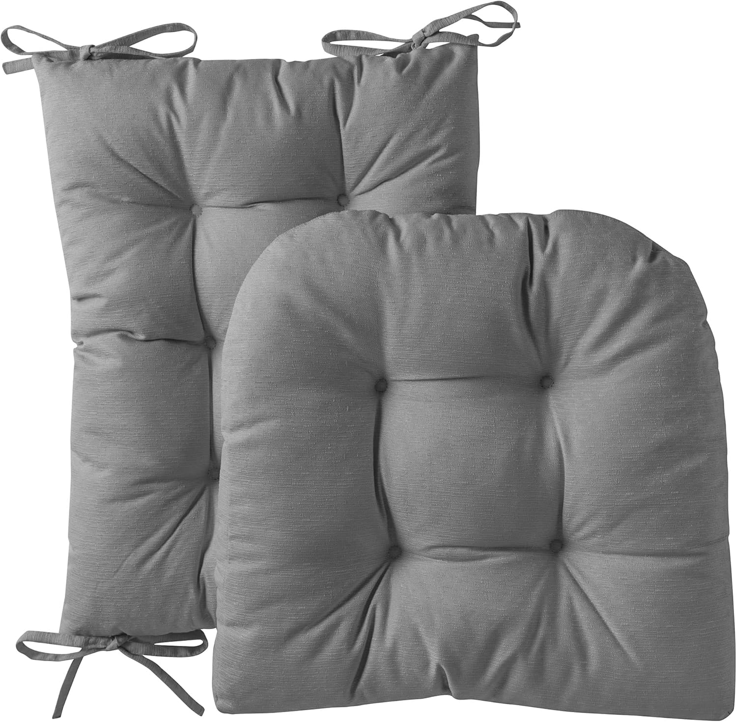 Rocking Chair Cushion Set for Comfort and Style in Dark Gray