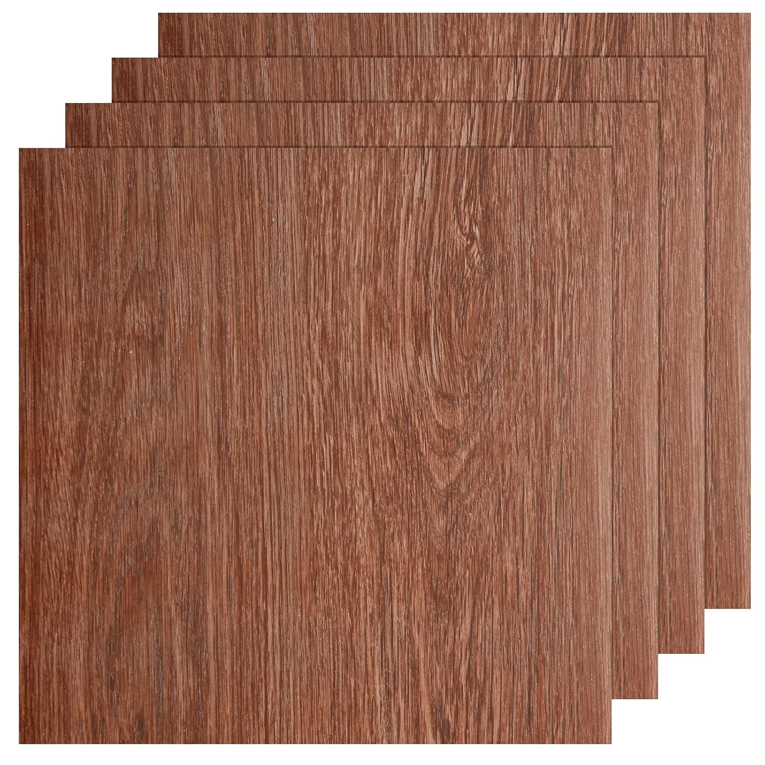 40 Sheet Vinyl Flooring Peel and Stick Tiles for Easy Renovation