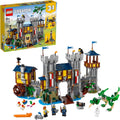LEGO Creator 3 in 1 Medieval Castle Toy - Versatile Build & Play