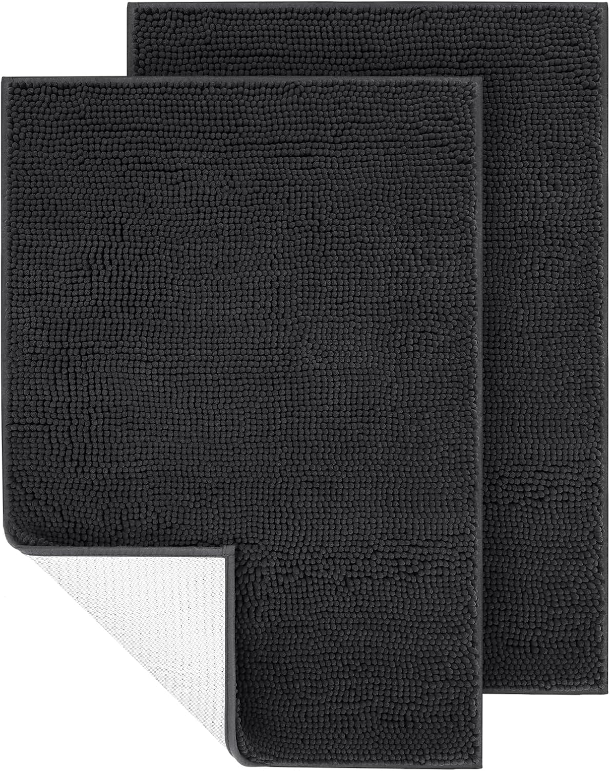 IM HOME Chenille Absorbent Outdoor Doormat for Muddy Paws