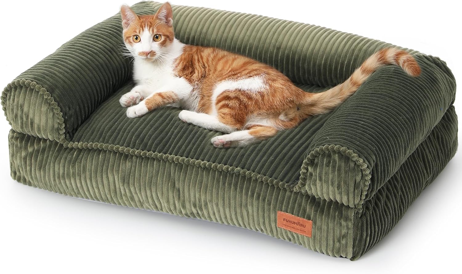 FUKUMARU Dog Couch Bed - Cozy Cat Bed for Indoor Use