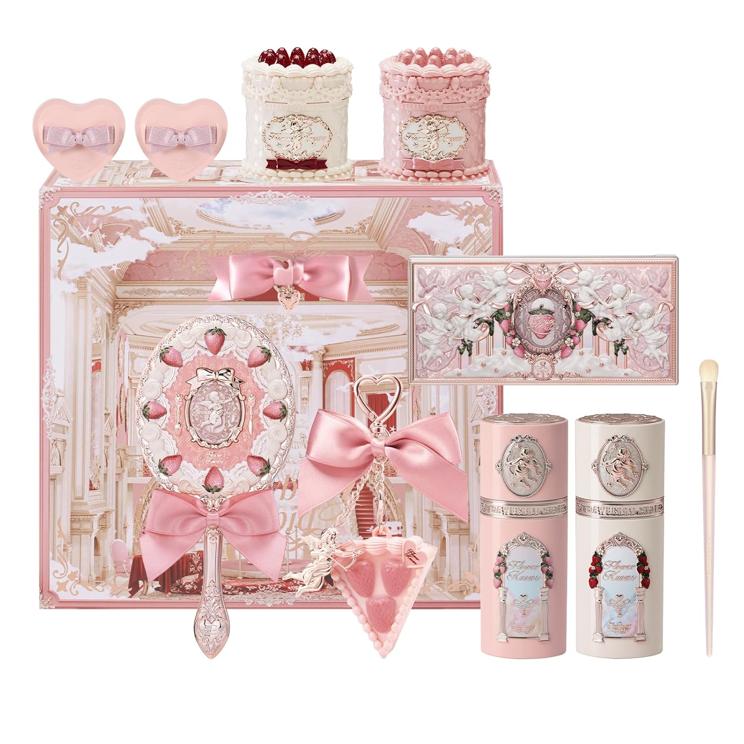 Flower Knows Strawberry Cupid 12-Piece Makeup Gift Box Set Review