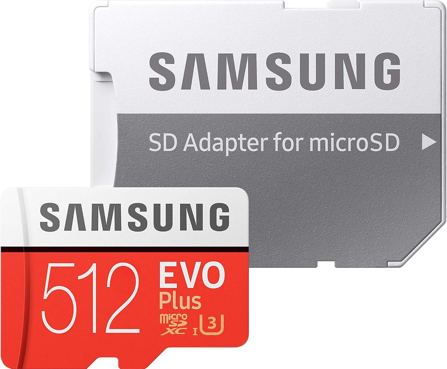 Samsung 512GB EVO Plus V5 MicroSD - Fast Storage Boost