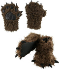 Lazy One Paw Mittens and Slippers Set - Cute Animal Paw Gloves
