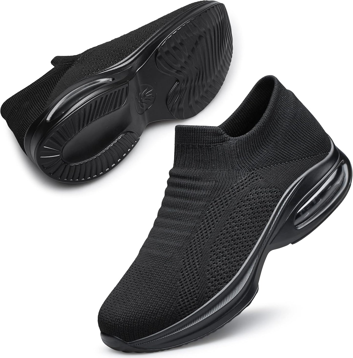 DOUSSPRT Womens Walking Shoes Slip on Air Cushion Sneakers